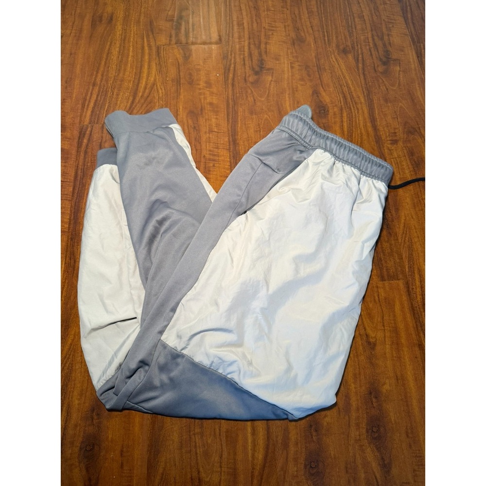 Nike Tech Pant Men's SZ L Woven Utility Oversized Trousers Stacked Cargo Gray